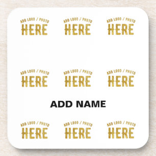 POSAVASOS ELEGANTES PERSONALIZABLES BLANCOS MODERNOS VERIFIC