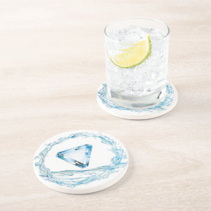 Posavasos Elemento de agua