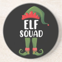 Elf Squad Funny Familiar Coincidiendo con Navidade