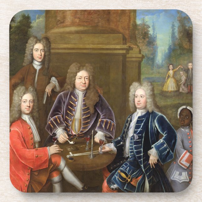 Posavasos Elihu Yale (1648-1721) el segundo duque de (Frente)