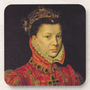 Posavasos Elizabeth de Valois (1545-68) 1570 (aceite en