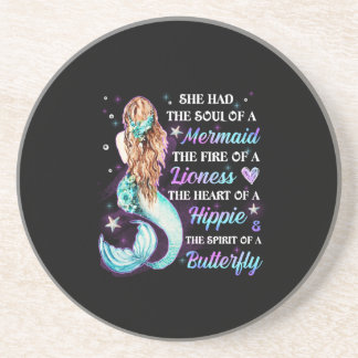 Posavasos Ella Tiene El Alma De Una Sirena