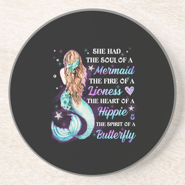 Posavasos Ella Tiene El Alma De Una Sirena (Frente)