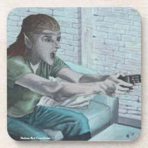 Posavasos Elven Video Gamer Fantasy Plastic Beasters