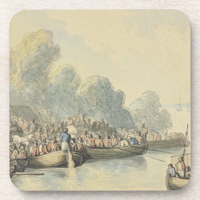 Posavasos Embarque en Southampton el 20 de junio después del (Frente)