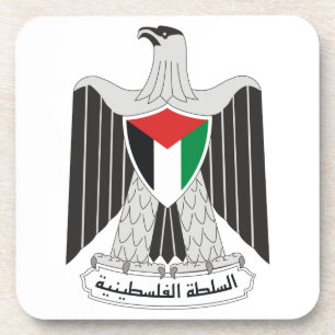 Posavasos emblema autoridad palestina
