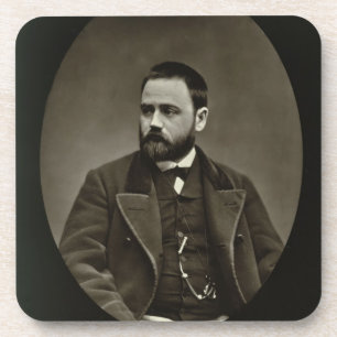Posavasos Emile Zola (1840-1902) de 'Galerie Contemporaine