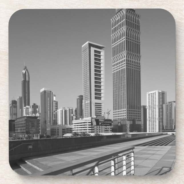 Posavasos Emiratos Árabes Unidos, Dubai, Ciudad de Dubai. (Frente)