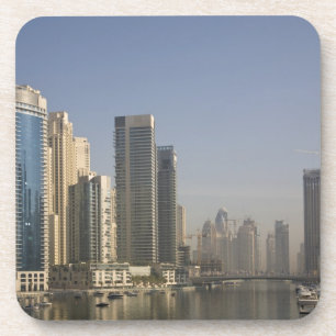 Posavasos Emiratos Árabes Unidos, Dubai. Torres Marina con b