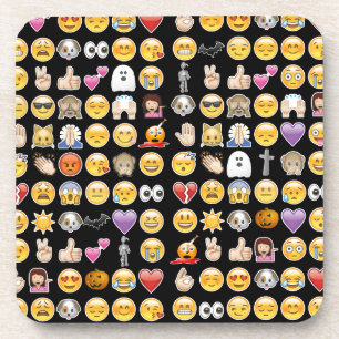 Posavasos emoji de halloween