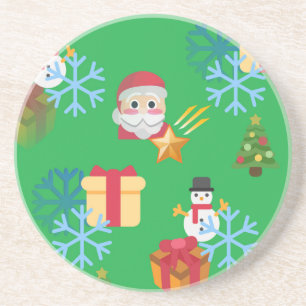 Posavasos emoji de navidades