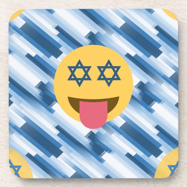 Posavasos emoji hanukkah chanukkah (Frente)