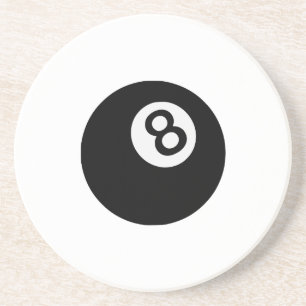Posavasos emoji ocho bolas