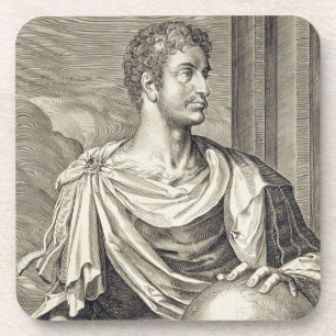 Posavasos Emperador de D. Octavius Augustus (ANUNCIO 63 A.C.