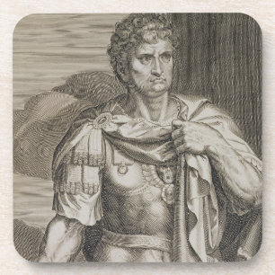 Posavasos Emperador de Nero Claudius César del ANUNCIO de