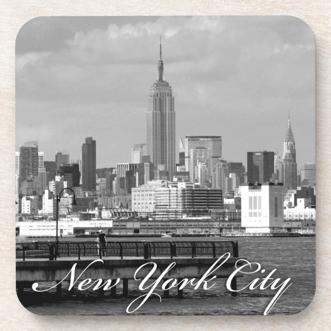 Posavasos Empire State Nueva York (Frente)