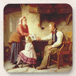Posavasos En deshonra, 1875 (aceite en lona)