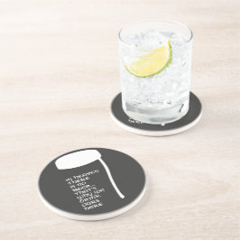 Posavasos En el cielo no hay cerveza