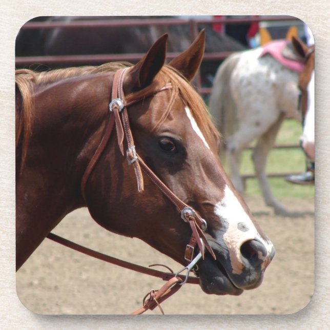 Posavasos En el Horse Show (Frente)