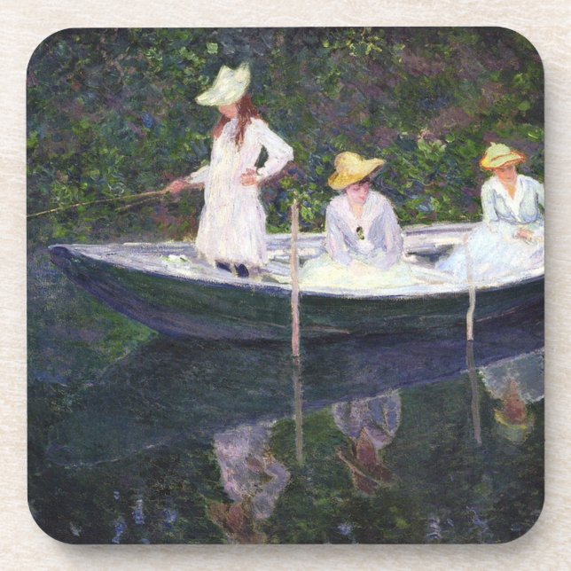 Posavasos En la corteza - Claude Monet - 1887 (Frente)