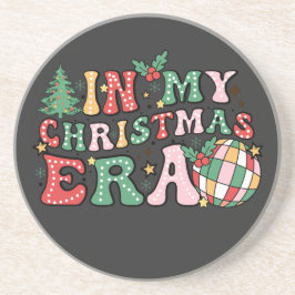 Posavasos En la era de mis Navidades, Navidades groovy