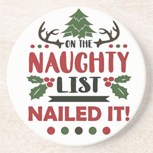Posavasos En La Lista Malvada, Los Navidades Divertidos De L