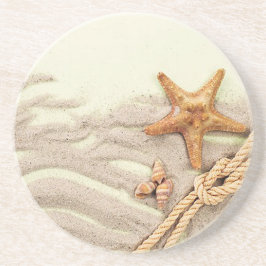 Posavasos En la playa