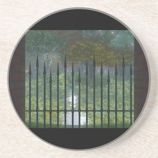 Posavasos En la vieja montaña forestal (Frente)