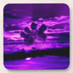 Posavasos En memoria de un Mascota, Pawprint Cloud
