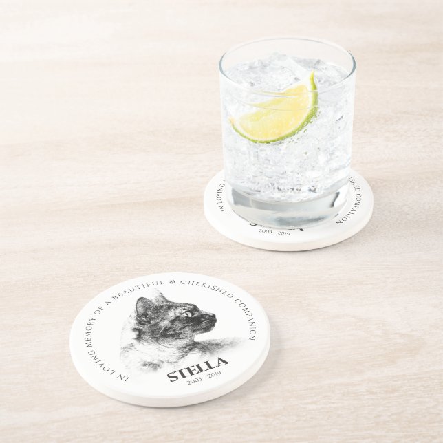 Posavasos En memoria de un querido monumento a los Mascotas (Lado)