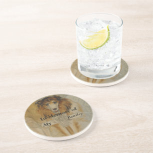 Posavasos En memoria de un viejo perro de color: el nombre d