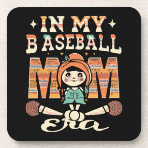 Posavasos En mi era de mamá de béisbol