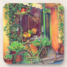 En una calle en St. Remy Coaster Set de 6