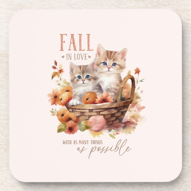 Posavasos Enamorada De Tantas Cosas (Frente)