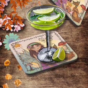 Posavasos Encantada montaña rusa de Baby Shower para product