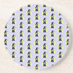 Posavasos Encantadora Bruja Enojada Adorable