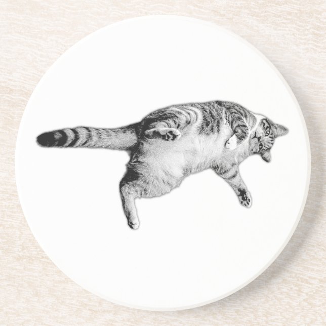 Posavasos Encanto rayado para la tabla (Frente)