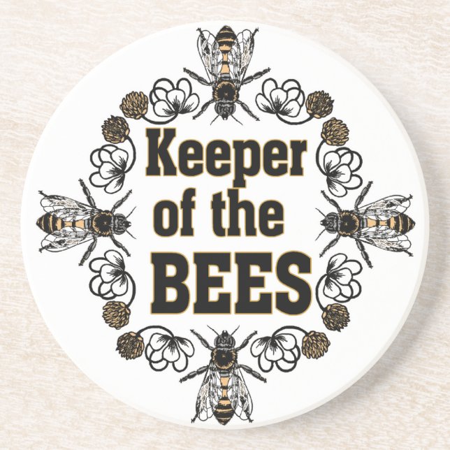 Posavasos encargado de las abejas (Frente)