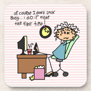 Posavasos Enderece la primera vez el humor