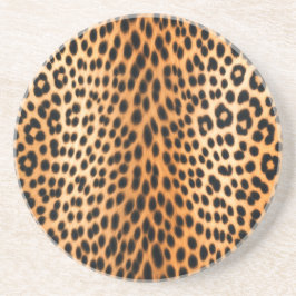 Posavasos Energía de Leopardo Salvaje – Moda de Impresión An