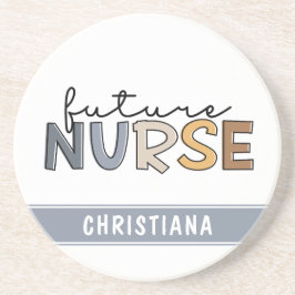 Posavasos Enfermero futuro personalizado | Regalos de estudi