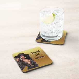 Posavasos Enfocada y fabulosa montaña para la máxima diva.