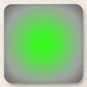 Posavasos Enfoque verde y gris