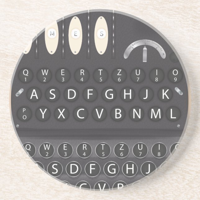Posavasos Enigma Machine (Frente)