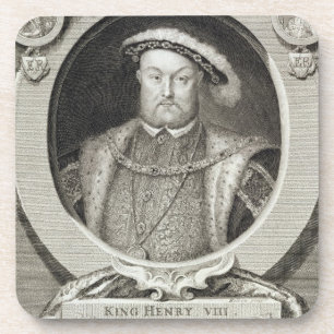 Posavasos Enrique VIII (1491-1547), después de una pintura