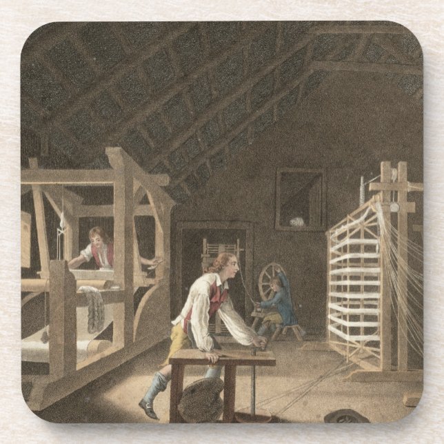 Posavasos Enrrollamiento, deformándose con un nuevo molino (Frente)