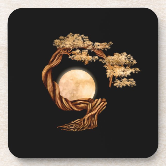 Posavasos Enso Zen Circle Bonsai Tree (Frente)