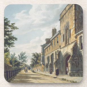 Posavasos Entrada de la universidad de Winchester con Hous