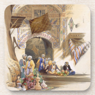 Posavasos Entrada de un bazar, El Cairo magnífico, pub. 184