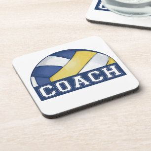 Posavasos Entrenador de voleibol
